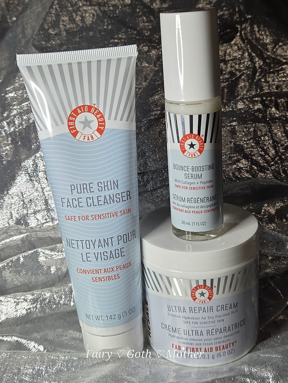 New/Sealed "Holy Grail Of Hydration" FAB First Aid Beauty Full Size Trio